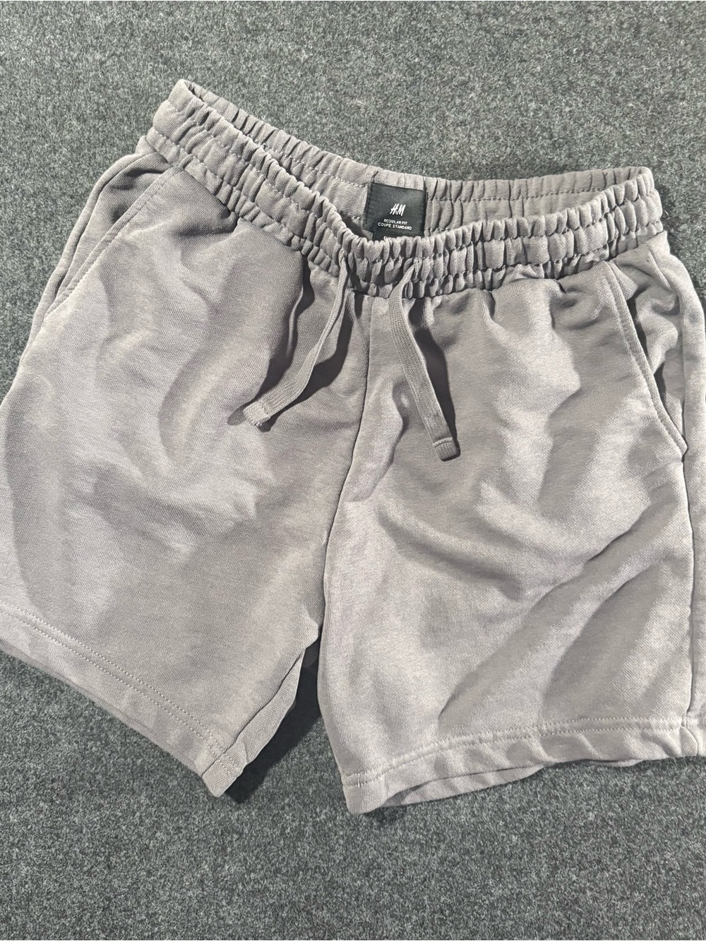 H&M Grey Authletic Men’s XS Sweat Shorts Casual Skateboard Streetwear